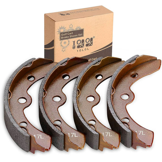 SET DE 4 BALATAS PARA CARRITO DE GOLF CLUB CAR EZGO YAMAHA