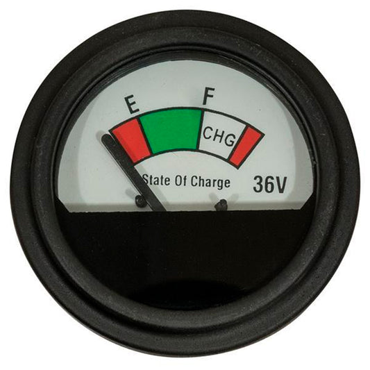 MEDIDOR DE CARGA 36V REDONDO