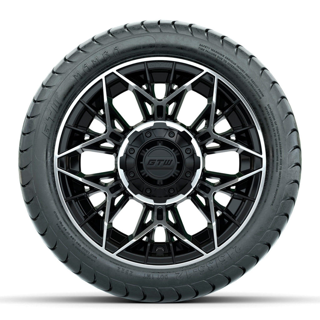 RINES Y LLANTAS GTW STELLAR 12X7 MAMBA 215/35-12