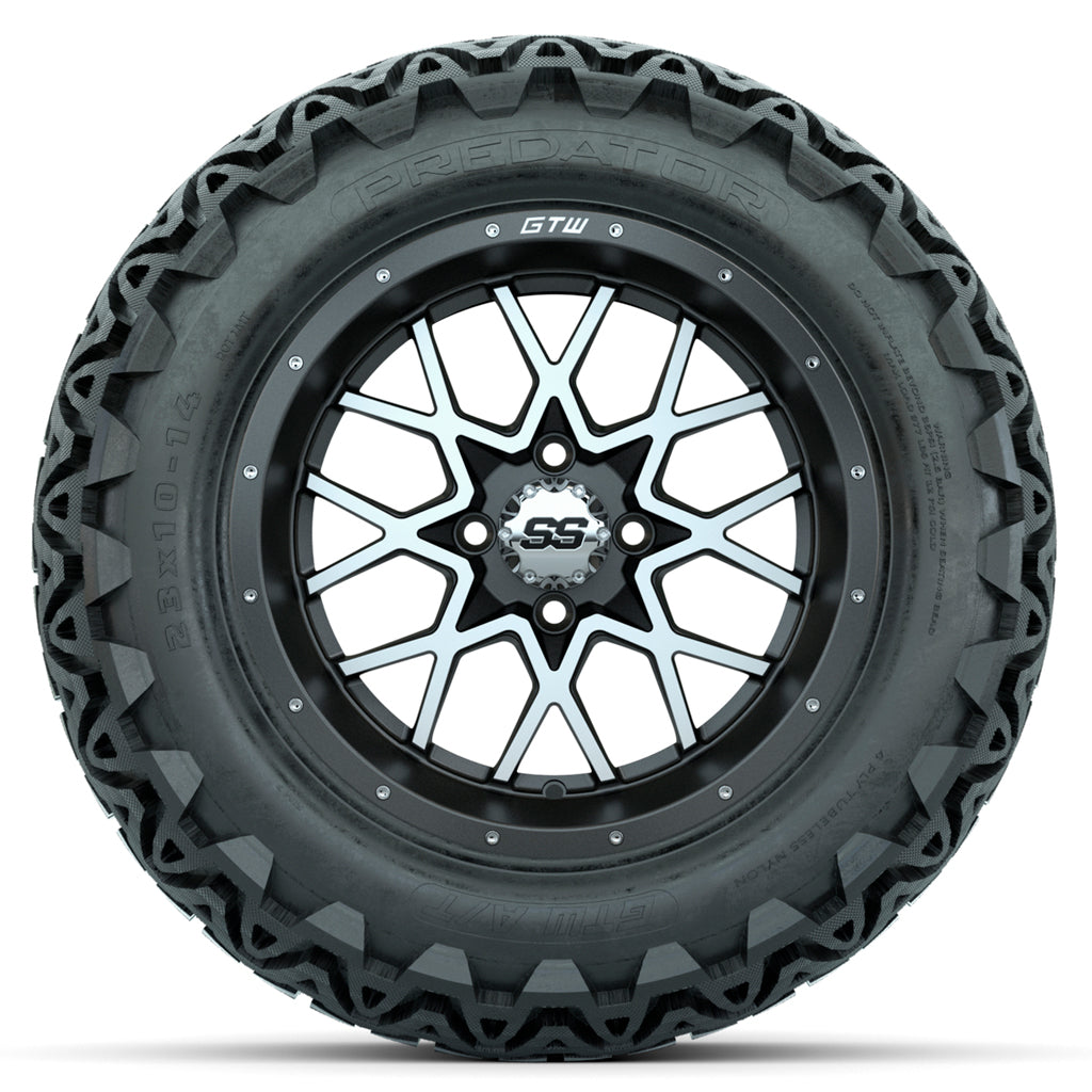 RINES Y LLANTAS GTW VORTEX 14X7 PREDATOR 23X10-14