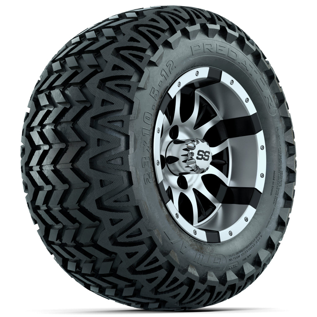 RINES Y LLANTAS GTW DIESEL 12X7 PREDATOR 23X10.5-12