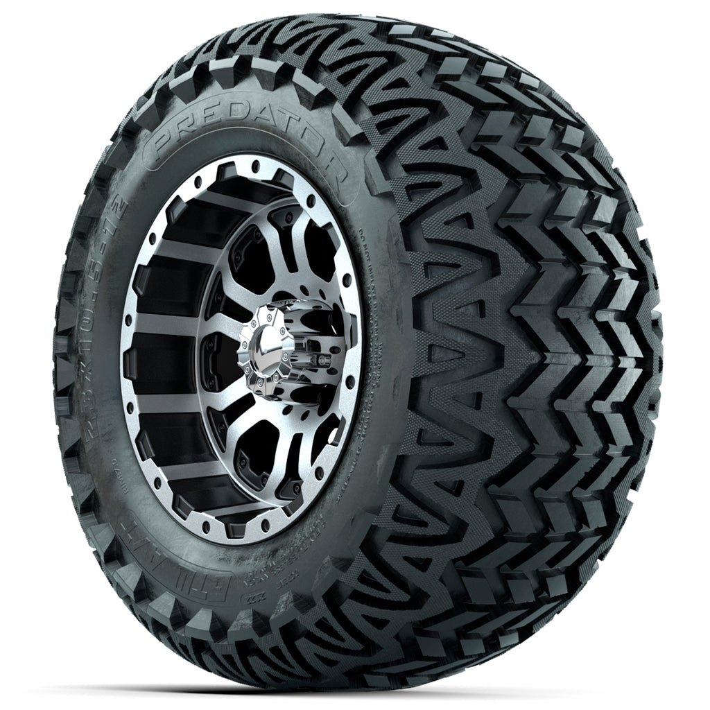RINES Y LLANTAS GTW OMEGA 12X7 PREDATOR 23X10.5-12