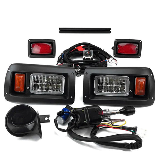 KIT DE LUCES DELANTERAS Y TRASERAS LED CLUB CAR DS 1993 +