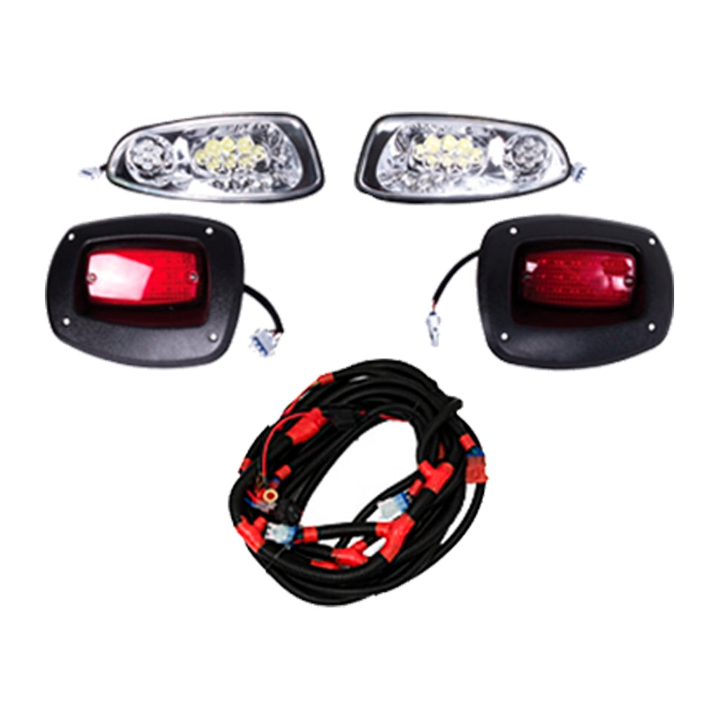 KIT DE LUCES DELANTERAS Y TRASERAS LED EZGO RXV 2008-15